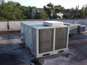 rooftop Boulder HVAC unit