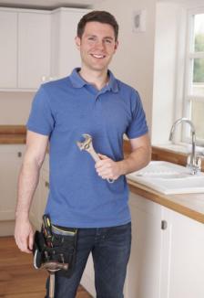 Jim has just finished fixing a kitchen fixture in Gunbarrel